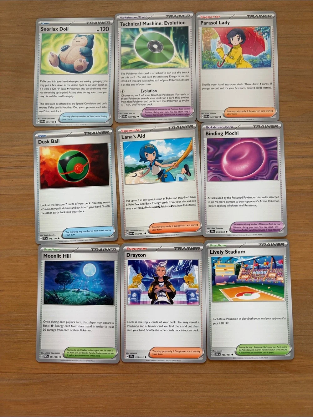 Pokémon TCG 50 unique Card Trainer Lot | Mixed Sets | Deck Building Staples